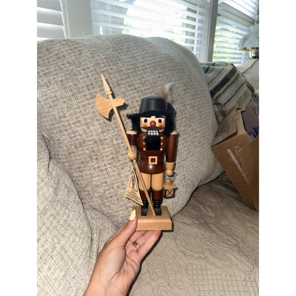 Nut Cracker Christian Ulbricht Natural Night Watchman   made in Germany